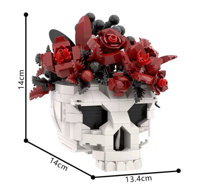 Crimson Skull Bloom
