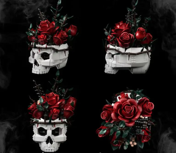 Crimson Skull Bloom